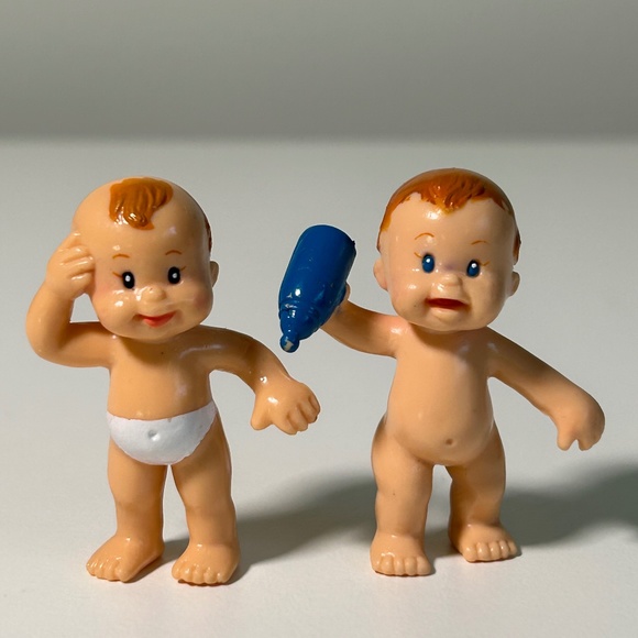 Vintage 90s Arco Nursery Mini PVC Babies Lot of 5 Rare - Picture 5 of 6